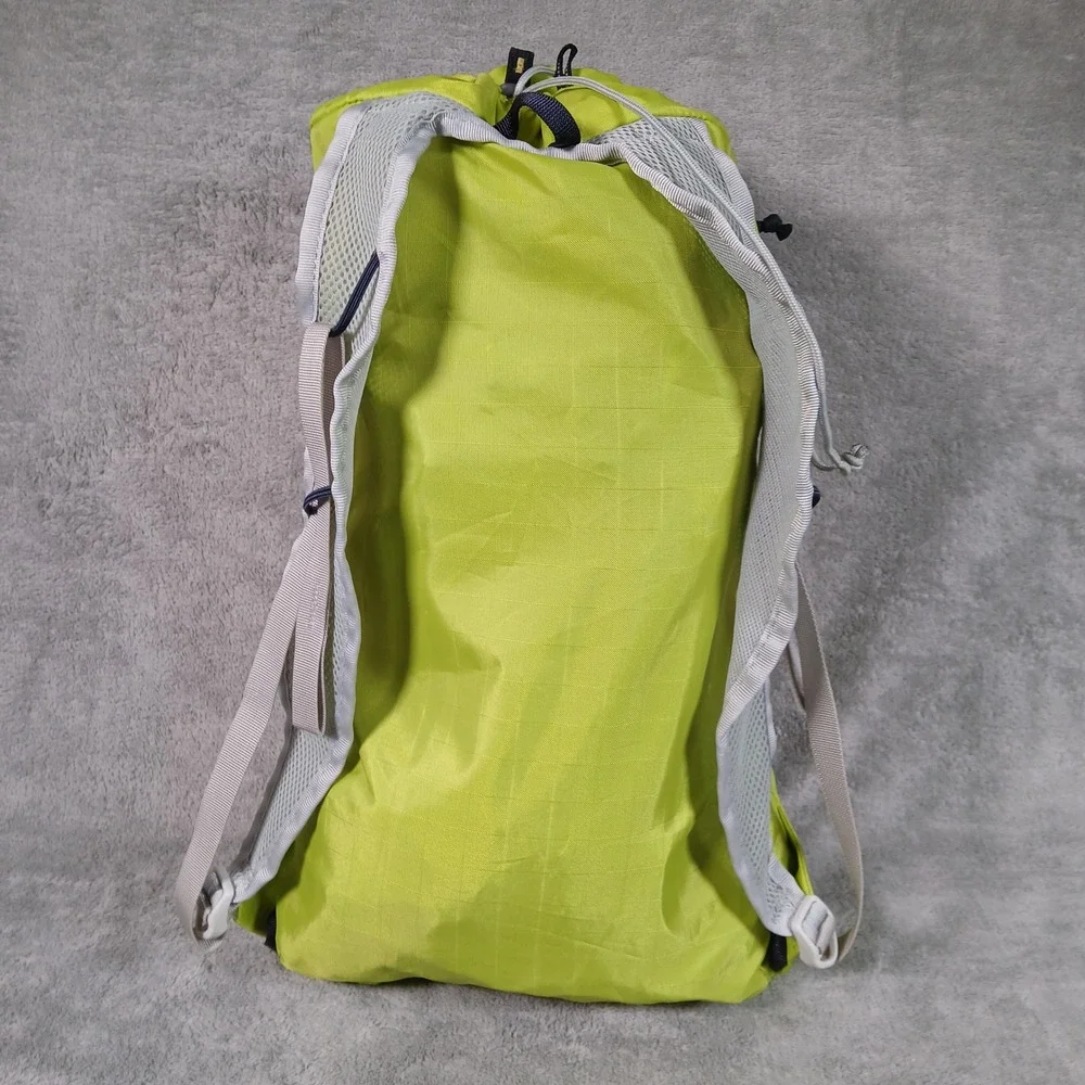 Gregory Packable Daypack Ultralight Lime Green Ripstop Hiking Travel Bag